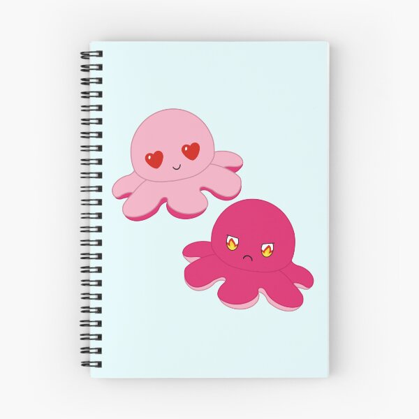 Item preview, Moody Reversible Octopus Duo in Pink designed and sold by ShopBabyFace.