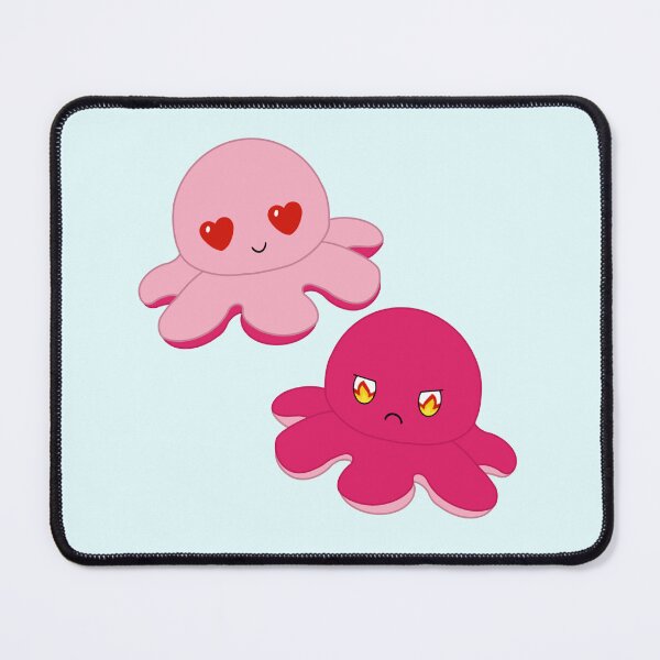 Item preview, Moody Reversible Octopus Duo in Pink designed and sold by ShopBabyFace.