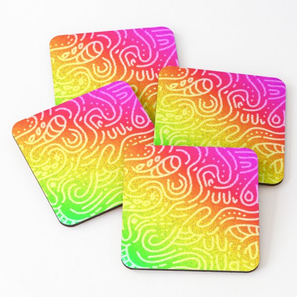 Item preview, Colourful Squiggle Pattern designed and sold by TheRightHonMP.