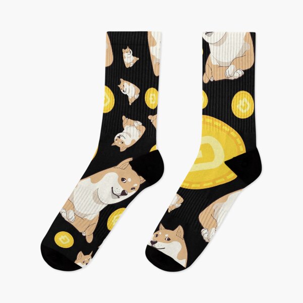 Item preview, Doge Coin Crypto Currency Doge Meme Cute Shiba Inu Dog Pattern  designed and sold by MillennialMemer.