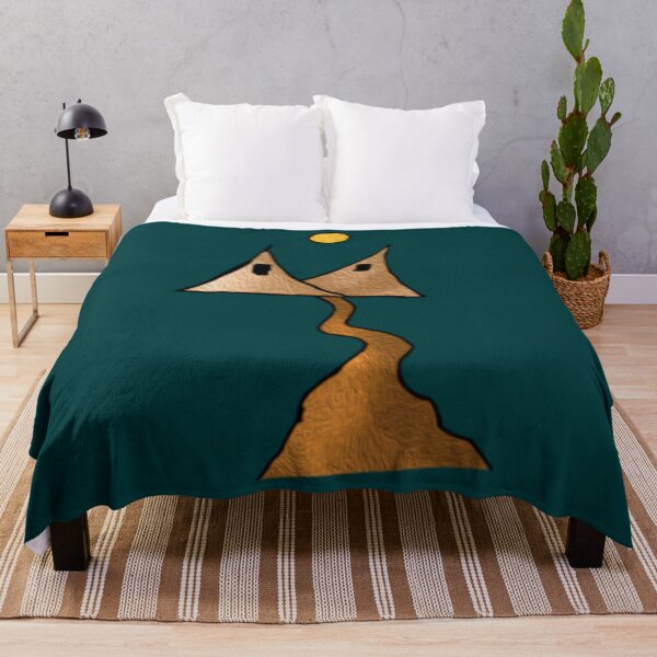Item preview, Oil paint  mountains road sun    designed and sold by kurosawasam67.