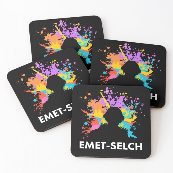 Item preview, Emet-Selch Paint Silhouette (white text) designed and sold by Nerd Stuff by Anzo.