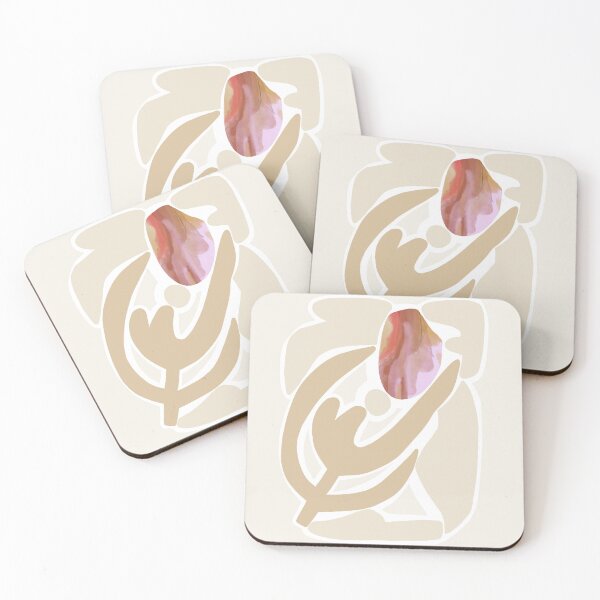 Item preview, Abstract Floral - Botanical Shapes in Beige designed and sold by BohomadicStudio.