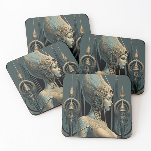 Item preview, Futuristic Goddess Nr. 19 designed and sold by thesupremewiz.
