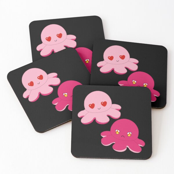 Item preview, Copy of Moody Reversible Octopus Duo in Pink designed and sold by ShopBabyFace.