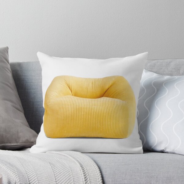 Item preview, yellow bean bag designed and sold by morgananjos.