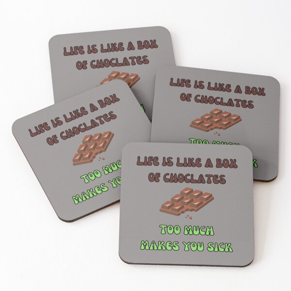 Item preview, Life is like a box of chocolates designed and sold by Sam-TDesigns.