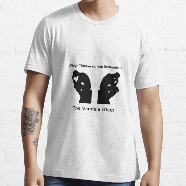 Thinker Statue Mandela Effect Essential T-Shirt