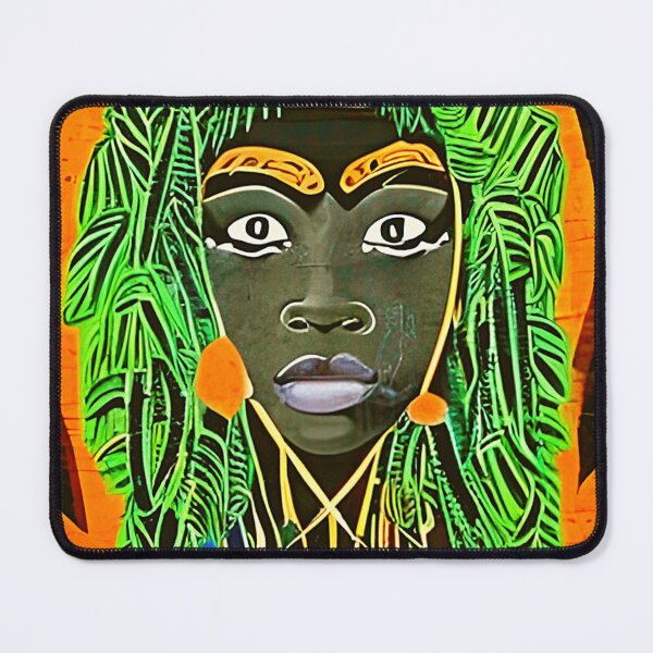 Item preview, Black Woman Earth Aura designed and sold by LoveLightGifts.