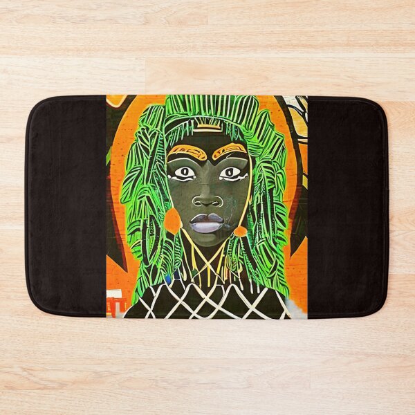 Item preview, Black Woman Earth Aura designed and sold by LoveLightGifts.