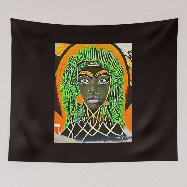 Item preview, Black Woman Earth Aura designed and sold by LoveLightGifts.