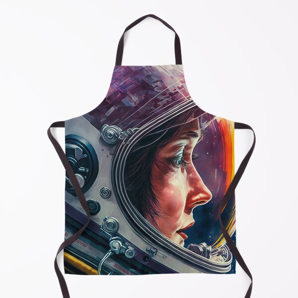 Item preview, Hyper Realistic Cosmic Lady Astronaut designed and sold by Mitch-Angelo.