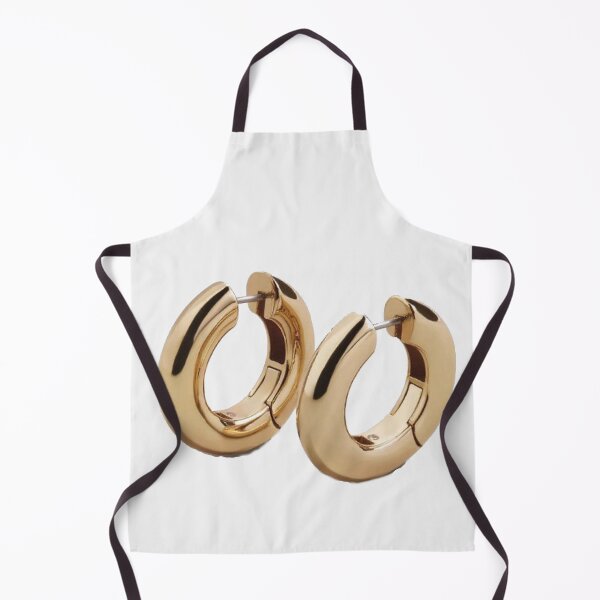 Item preview, gold hoops designed and sold by morgananjos.