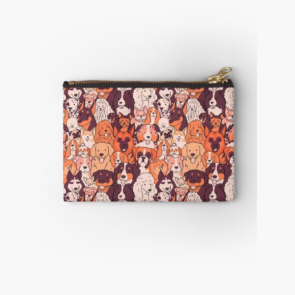 Item preview, Dogs breeds illustration pattern- top 30 dog breeds cute pink version  designed and sold by Yarafantasyart.