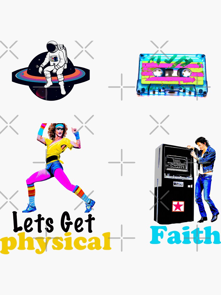 80s-pop-music-pack-sticker-for-sale-by-naomigtzp-redbubble