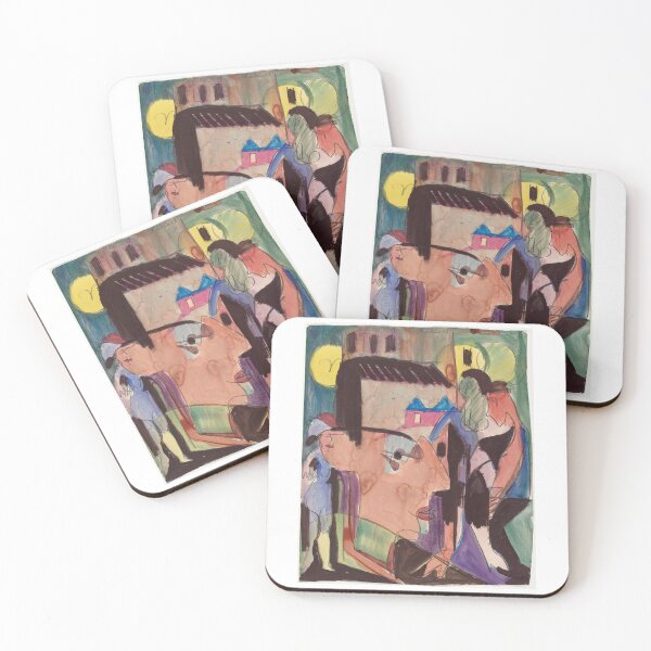 Item preview, Ernst Ludwig Kirchner Self-Portrait (1928) designed and sold by TeeARTHY.