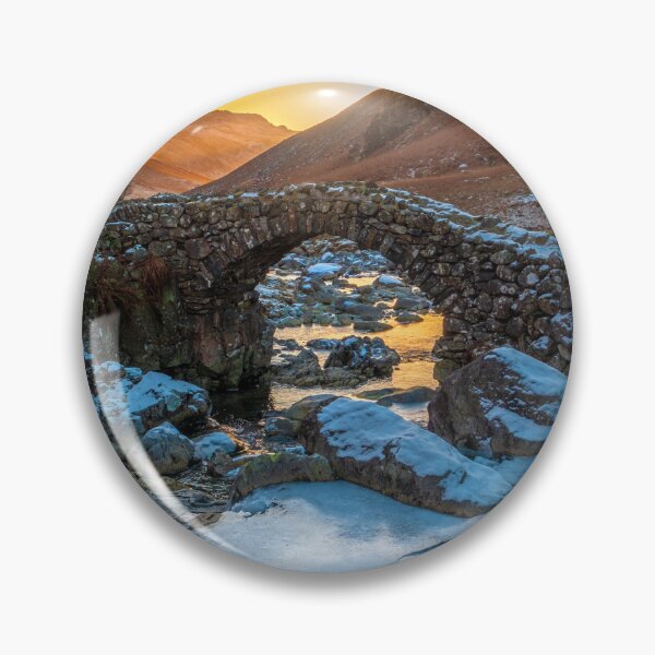 Item preview, The packhorse bridge in Eskdale designed and sold by Geoff Shoults.