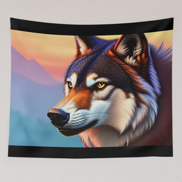Item preview, Wolf, Ai Generated Art  designed and sold by ACC .