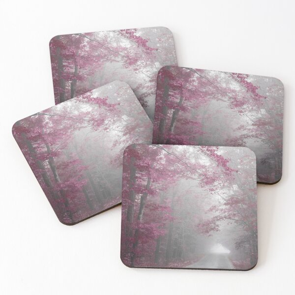 Item preview, Misty Road, Plum Trees designed and sold by Brooke T Ryan Photographic Art.