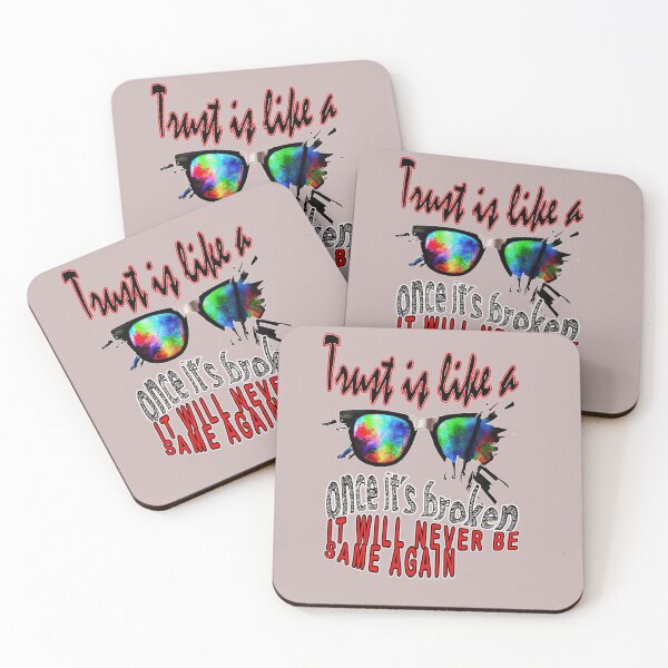 Item preview,  TRUST IS LIKE A GLASS designed and sold by Ramzadeen.