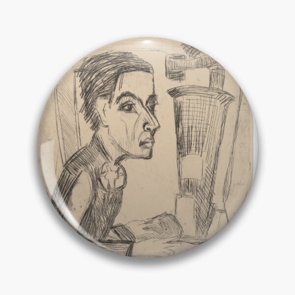 Item preview, Ernst Ludwig Kirchner The Painter (1923) designed and sold by TeeARTHY.