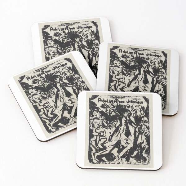 Item preview,  Ernst Ludwig Kirchner Umschlagzeichnung zu Adelbert von Chamissos Erzählung ‘Peter Schlemihls wundersame Geschichte’ (1915) designed and sold by TeeARTHY.