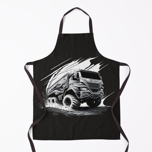 Item preview, Painting of Futuristic Offroad Truck designed and sold by MotivStyle.