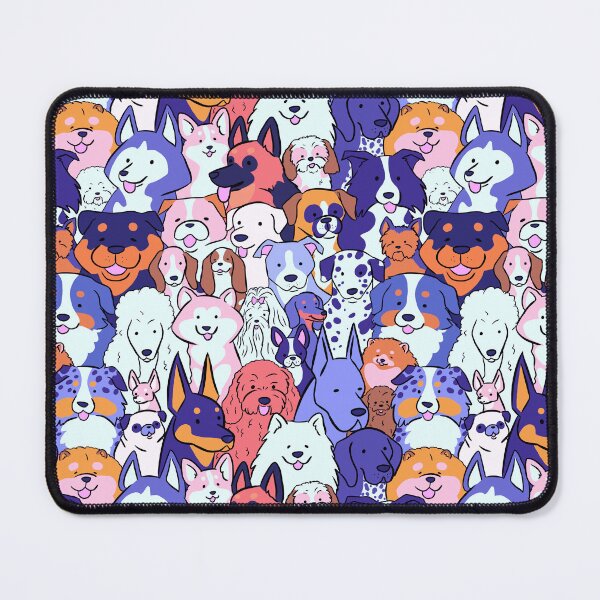 Item preview, Puppy Party - So many dogs! A cute cartoon dog breeds  designed and sold by Yarafantasyart.