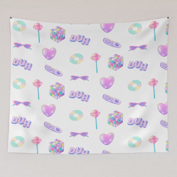Item preview, Y2K Pastel and Iridescent Sticker Sheet designed and sold by mollzfahdays.