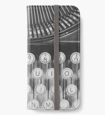 Vintage Typewriter Study iPhone Wallet/Case/Skin