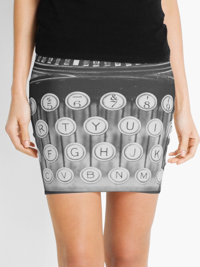 Vintage Typewriter Study | Mini Skirt