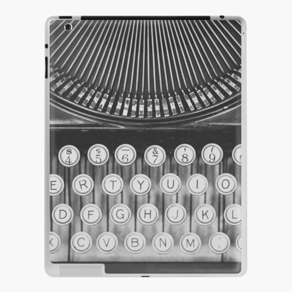 Vintage Typewriter Study iPad Skin