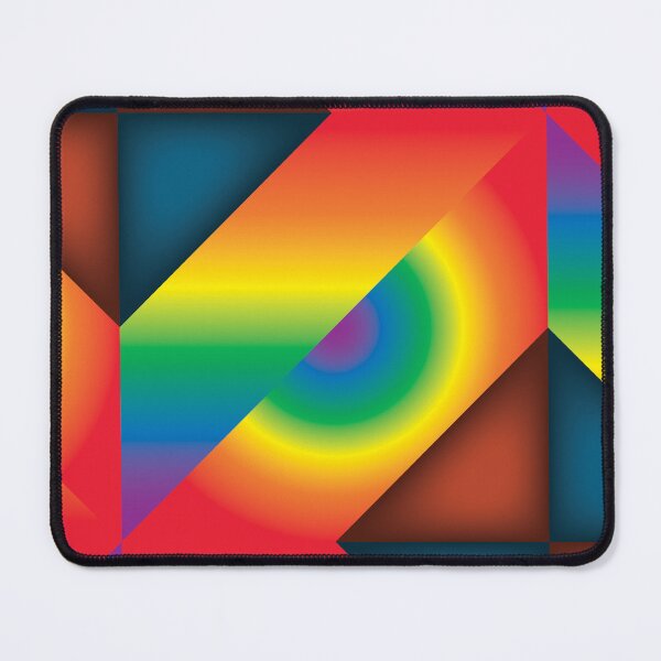 Item preview, Rainbow Bands Abstract Seamless Pattern designed and sold by Reconocer.