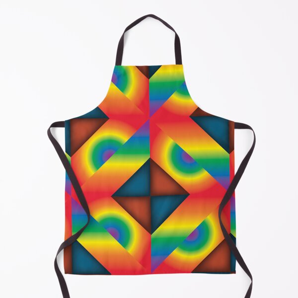Item preview, Rainbow Bands Abstract Seamless Pattern designed and sold by Reconocer.