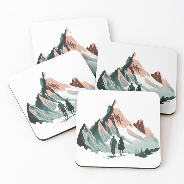 Item preview, Let's brave the cold and reach new heights together! designed and sold by MrBeerholder.