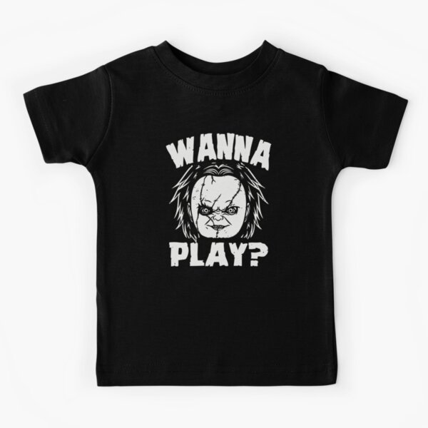 WANNA PLAY? Kids T-Shirt