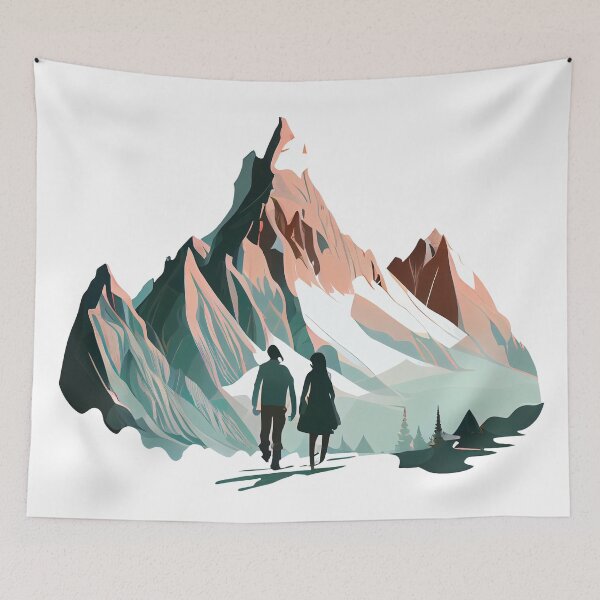 Item preview, Let's brave the cold and reach new heights together! designed and sold by MrBeerholder.