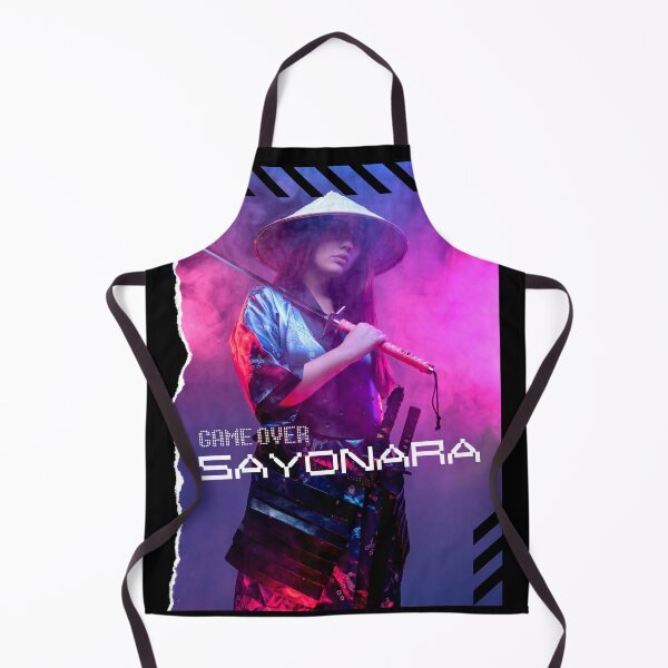 Item preview, Cool japanese streetwear a woman samurai designed and sold by AEROSPACE-IND.