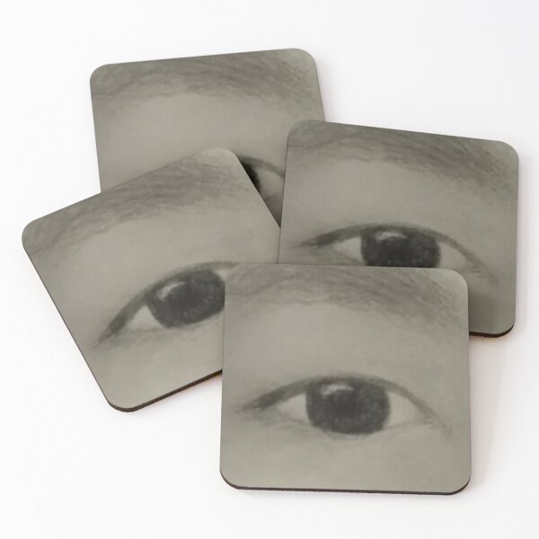 Item preview, Memory - Eye - Original Charcoal Drawing by Veda designed and sold by kattakitty.