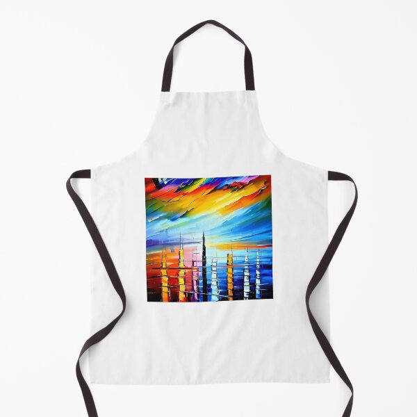 Item preview, Abstract Prismatic Cityscape Skyline Artwork designed and sold by Milky-Way-Local.