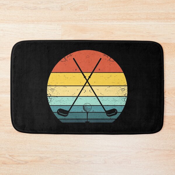 Item preview, 70s Distressed Golf Club and Ball On a Sunset designed and sold by KleverOlivier.