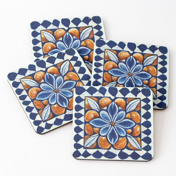 Item preview, New Azulejo Tile Magnet designed and sold by thisisallahoax.
