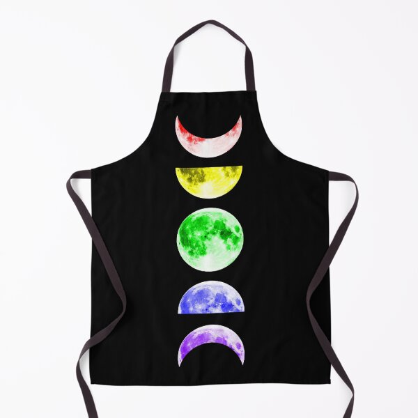 Item preview, Rainbow Moon Phases designed and sold by Julie Erin Designs.