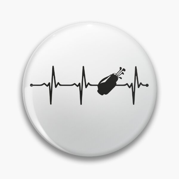 Item preview, Golf Club ECG Heartbeat Pulse Bv designed and sold by KleverOlivier.