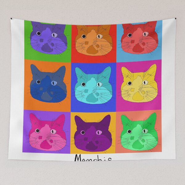 Item preview, colorido memphis designed and sold by The Odd Cat Sanctuary  Merch.