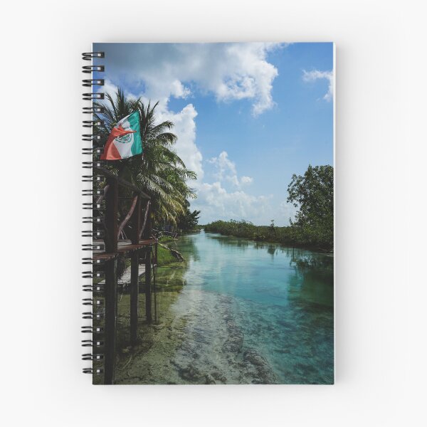 Item preview, Los Rapidos at Laguna Bacalar, Mexico | Travel Photography in summer | Art Print designed and sold by byrebeccarachel.