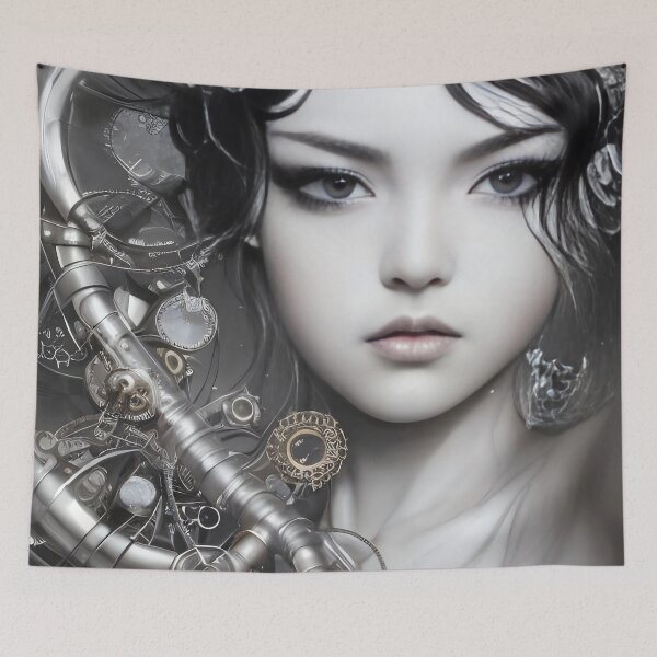 Item preview, Alessia Steampunk Girl Portrait  designed and sold by Kamiri.