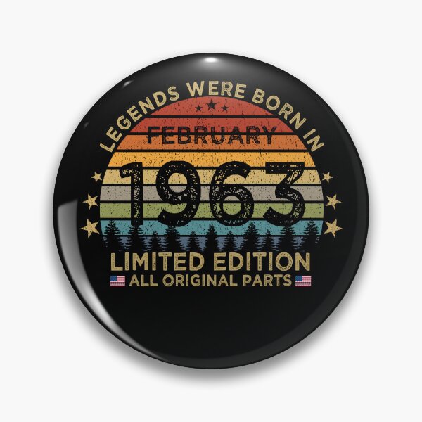 Item preview, Legends Were Born In February 1963 Limited Edition Patriotic designed and sold by cssdru.