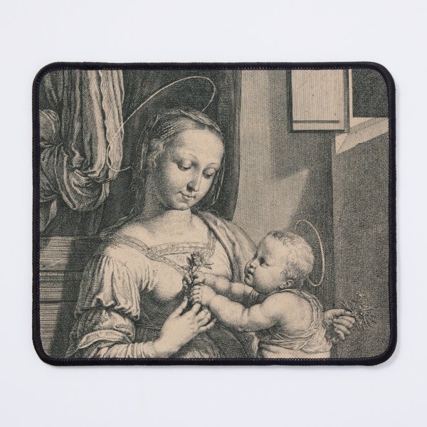 Item preview, Madonna and child. Gravure designed and sold by Lacasadellora.