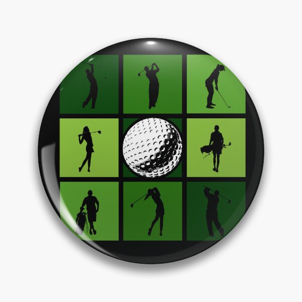 Item preview, Golf Pop Art Player Poses designed and sold by KleverOlivier.